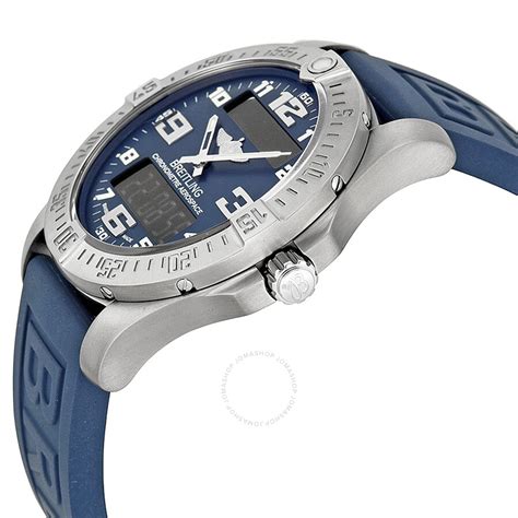 breitling blue strap aerospace|Breitling 22 20 rubber strap.